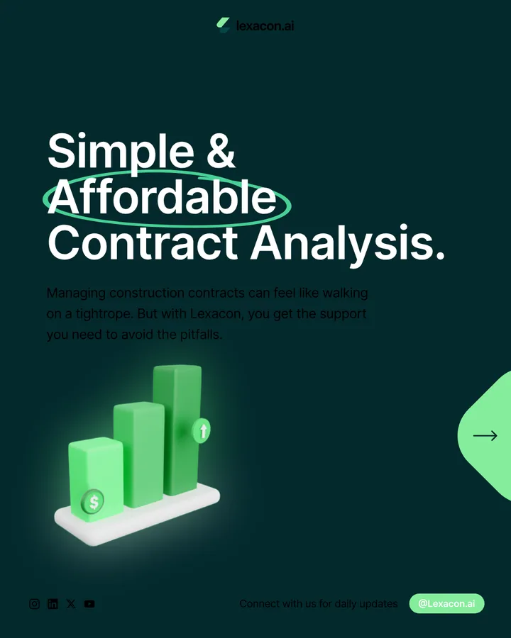 Simple and affordable contract analysis